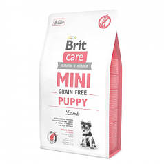 Brit care GF Mini Puppy Lamb Сухий корм для цуценят дрібних порід, ягня 2кг