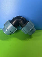 Коліно затискне з внутрішньою різьбою SANTAN 25х25 PN 16