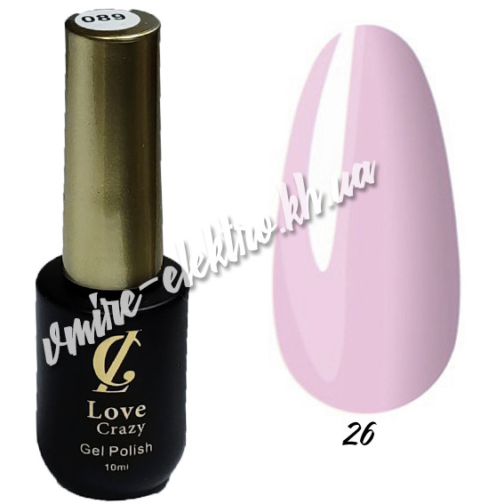 Гель лак Love Crazy №26, фото 1