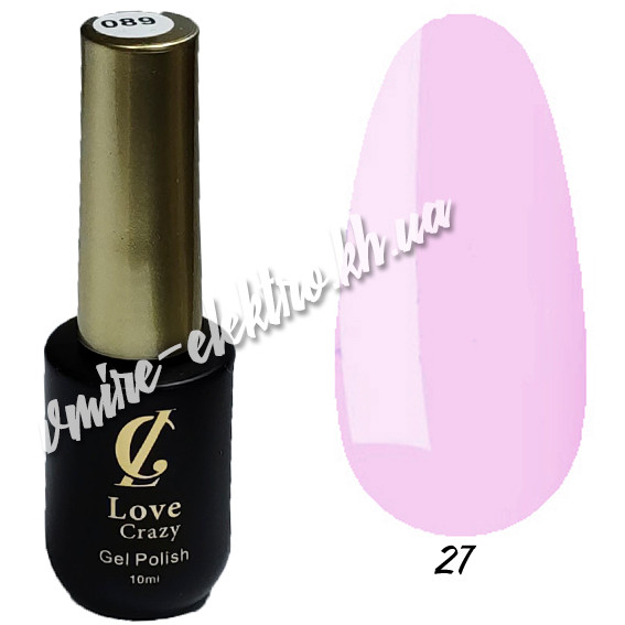 Гель лак Love Crazy №27, фото 1