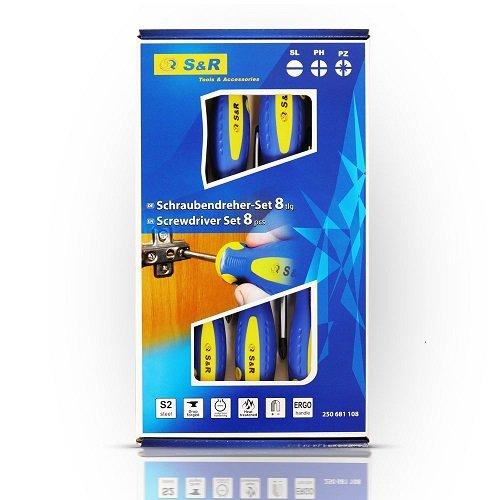 Набір викруток S&R серії S2 8 шт.