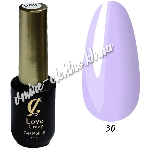 Гель лак Love Crazy №30, фото 1