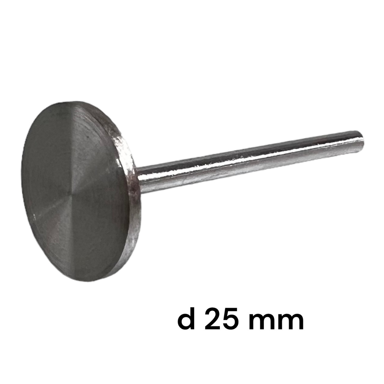 Диск основа металева d 25 мм Еnjoy Professional для апаратного педикюру