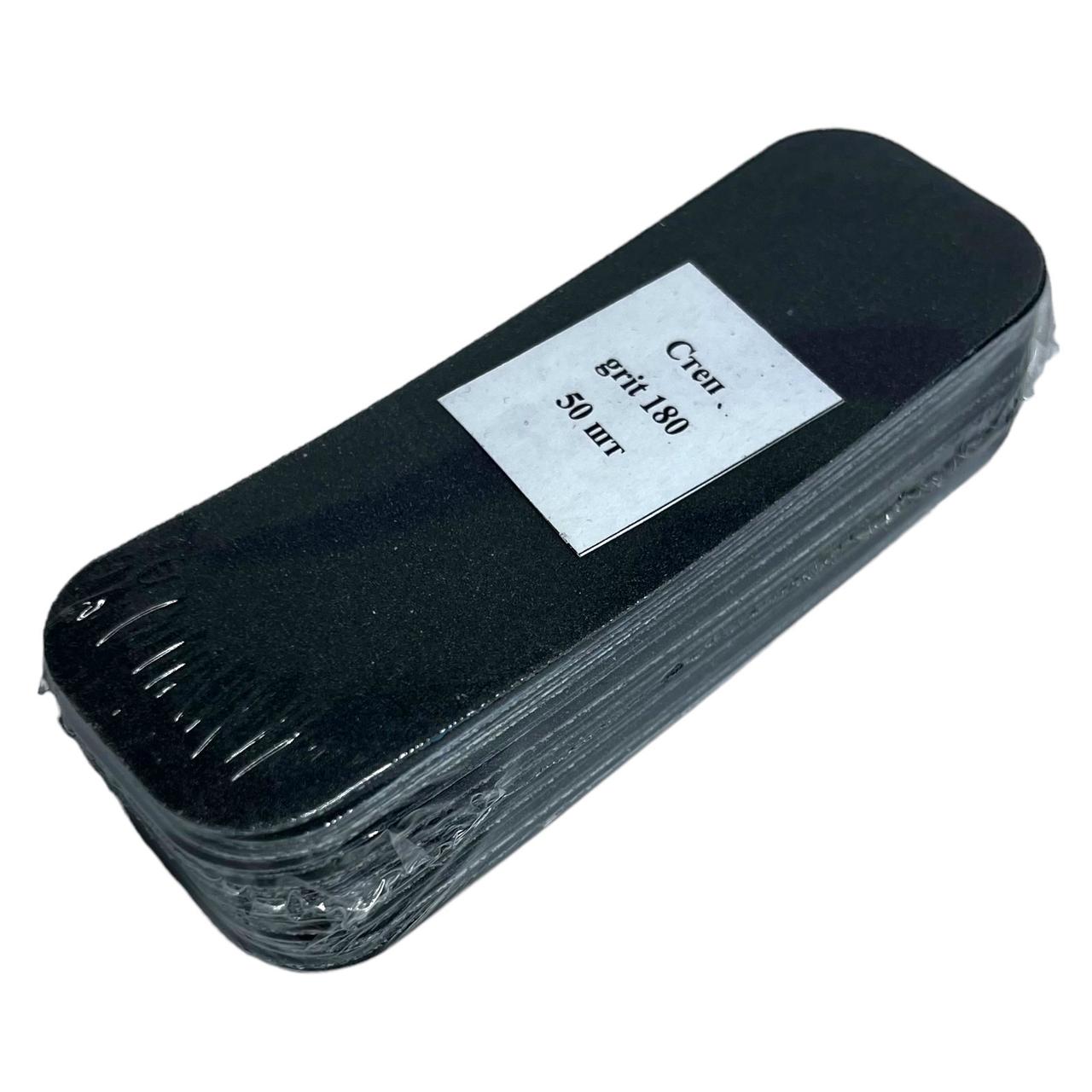 Змінні файли 50 шт 180 гріт до педикюрної металевої пилки/основи 12/4 см
