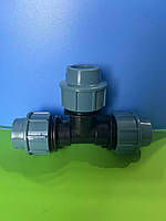 Трійник затискний з внутрішньою різьбою SANTAN 25х25х25