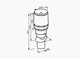 Вентиляційний вихід FLOW P- 160/500 (700), фото 3