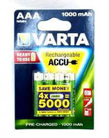 Аккумулятор Varta HR03 AAA 1000 mAh 4bl Ni-Mh