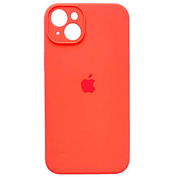 Чохол Silicone Full Camera для Apple iPhone 14 Plus Apricot