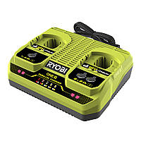 Зарядное устройство двухпортовое Ryobi ONE+ 5133005581 RC18240G, 18В