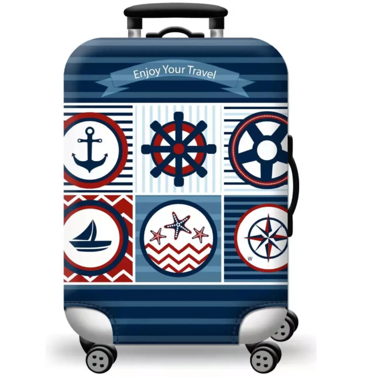 Чохол для валізи ЧE00108 двосторонній розмір L, фото 1