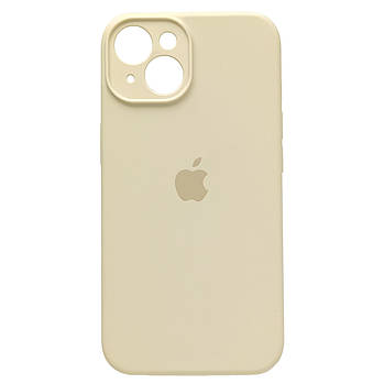 Чохол Silicone Full Camera для Apple iPhone 14 Plus Antique White