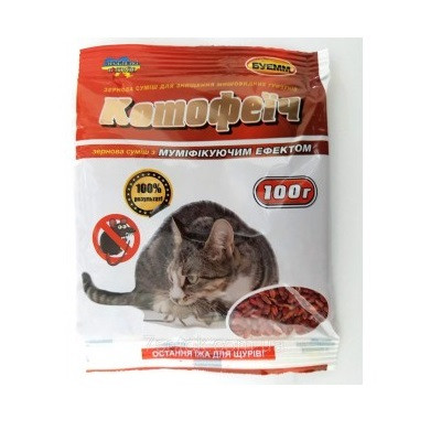 Від гризунів Котофеіч (зерно, арахіс) 100 г, фото 1