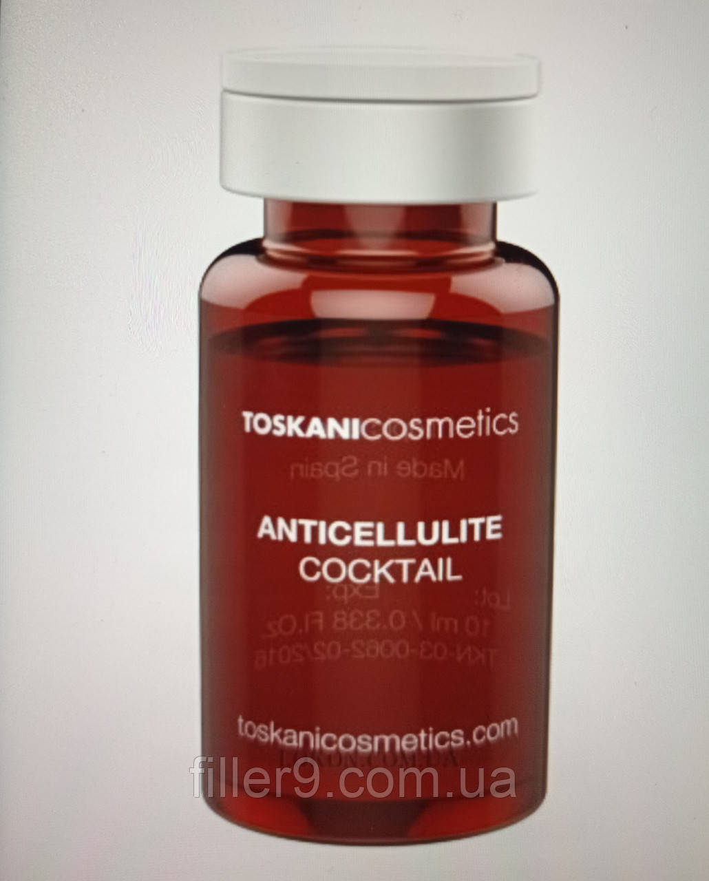 Toskani Cosmetics Anticellulite Cocktail (Тоскані Косметікс Антицелюлітний Коктейль), 1 x 10 мл