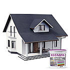 Фарба Акрил-латексна Фасадна Skyline 0300-N Пломбір 5л, фото 3