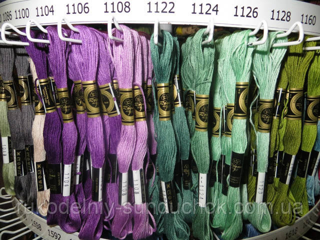 Увага! В наявності нове Чеське муліне "Rosace" (аналог DMC)