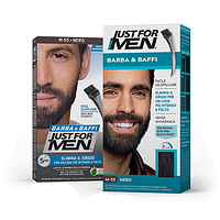 Фарба для бороди і вусів Just For Men Beard Color Real Black M-55