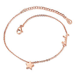 Жіночий браслет на ногу зі сталі "Lucky"