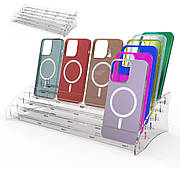 Підставка, вітрина ACRY під 24 чохли для смартфонів 380х85х170 мм