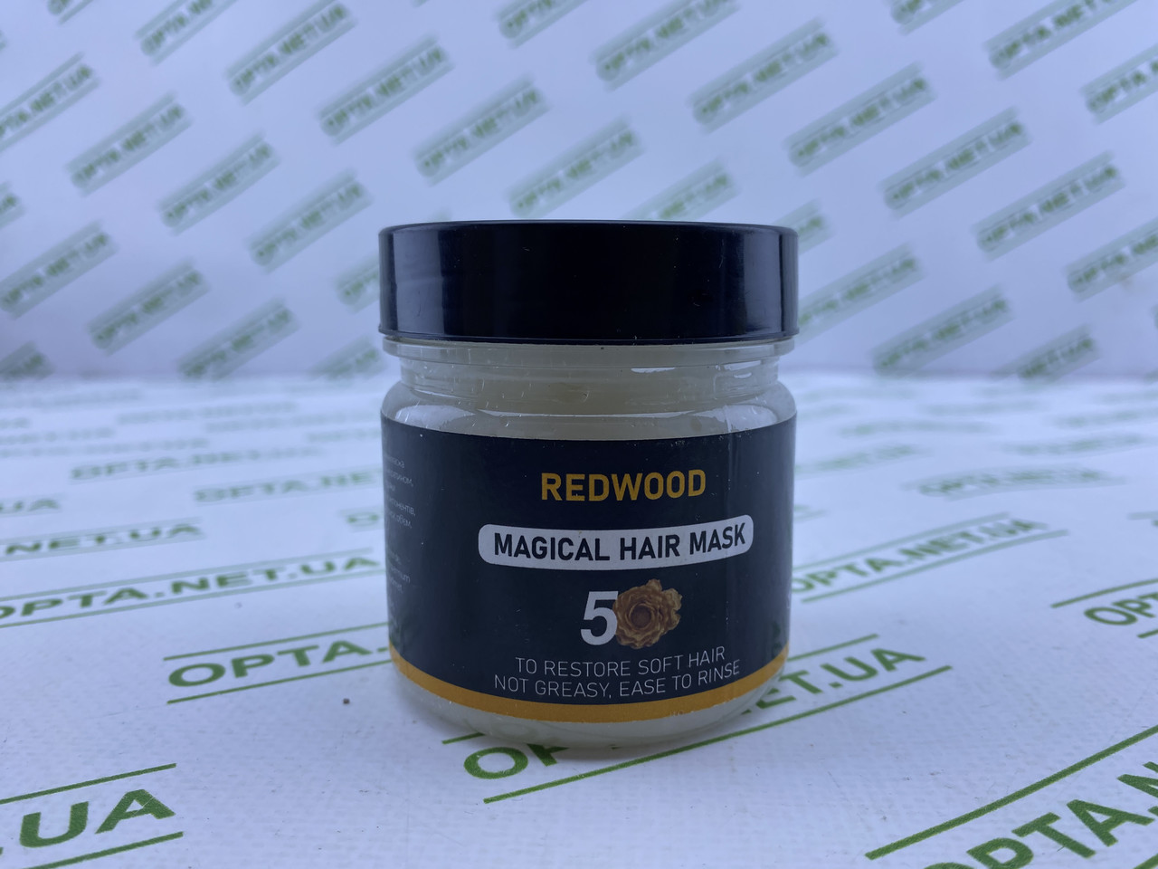 Маска з КЕРАТИНОМ 100% зміцнювальне волосся REDWOOD mamical hair mask, фото 1