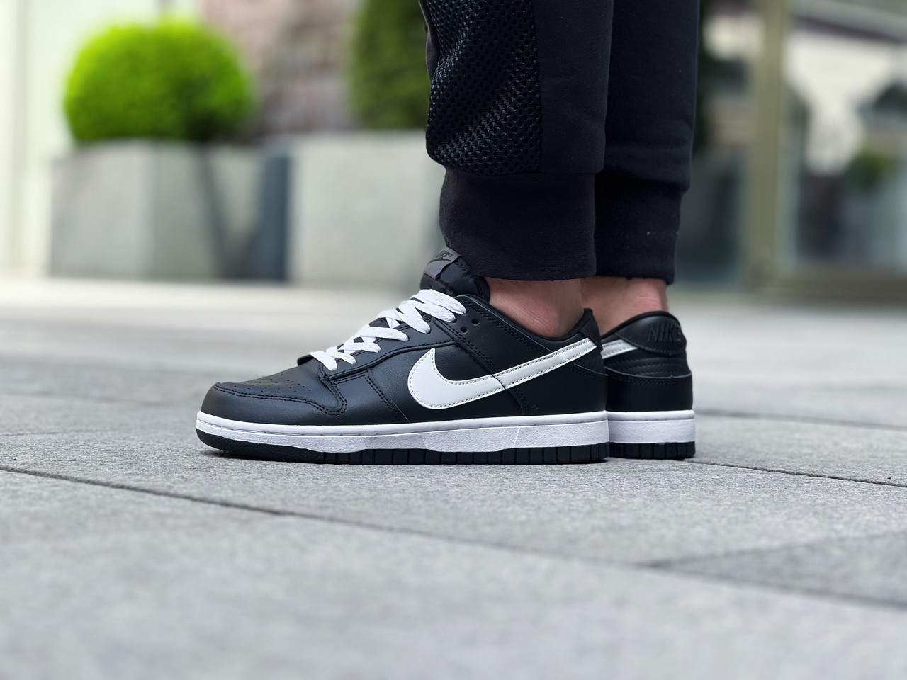 Кросівки чоловічі Nike Dunk Low Black White (2022) / DJ6188-002, фото 1