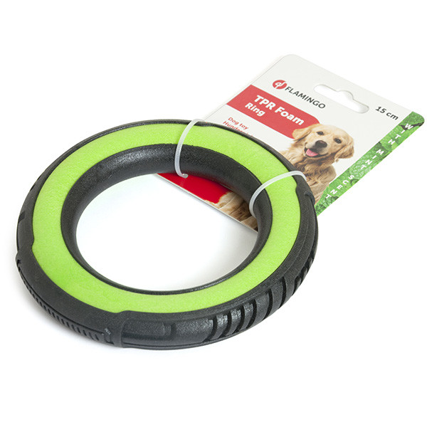 Flamingo Foam Livia Ring ФЛАМІНГО КІЛЬЦЕ іграшка для собак, фото 1