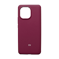 Чохол Silicone Case Premium для Xiaomi Mi 11 Plum (закритий низ)