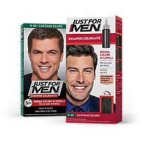 Тонуючий шампунь-фарба для волосся Just for Men Coloring Shampoo Dark Brown H-45