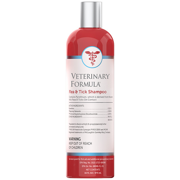 Veterinary Formula Advanced Flea&Tick Shampoo ВЕТЕРИНАРНА ФОРМУЛА ШАМПУНЬ ВІД БЛІХ І КЛІЩІВ для собак і котів