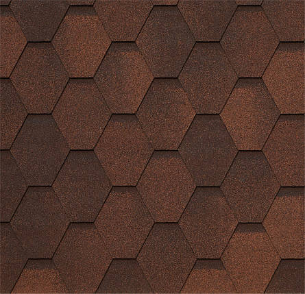 Бітумна черепиця Tegola Premium Mosaik Nuanced Brown, фото 1