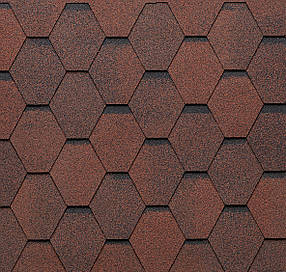 Бітумна черепиця Tegola Premium Mosaik Tiziano Red