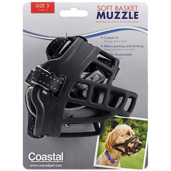 Coastal Soft Basket Muzzle КОСТАЛ СОФТ БАСКЕТ МАЗЛ силіконовий намордник для собак, фото 1