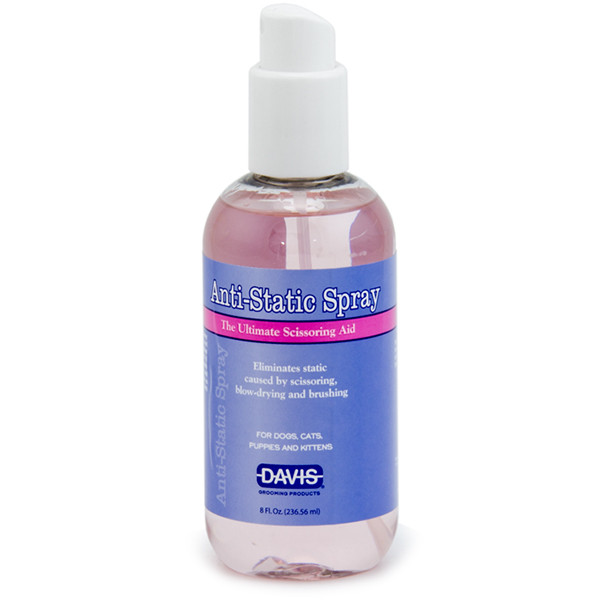 Davis Anti-Static Spray ДЕВІС АНТИСТАТИК спрей для собак і котів, фото 1