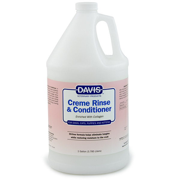 Davis Creme Rinse & Conditioner ДЕВІС КРЕМ РІНЗ ополіскувач та кондиціонер з колагеном для собак і котів, концентрат, фото 1