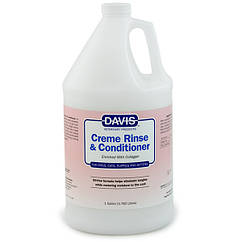 Davis Creme Rinse & Conditioner ДЕВІС КРЕМ РІНЗ ополіскувач та кондиціонер з колагеном для собак і котів, концентрат