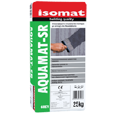Аквамат СР / Aquamat SR - обмазувальна гідроізоляція стійка до сульфатів 25 кг