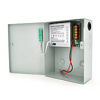 Імпульсне джерело безперебійного живлення PSU-3107 12 V 3 А, під АКБ 12 V 7-9A, Metal Box