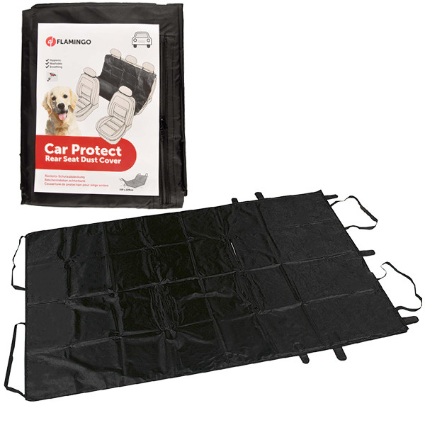 Flamingo Car Seat Cover ФЛАМІНГО СІТ КАВЕР накидка на заднє сидіння автомобіля для транспортування собак, фото 1