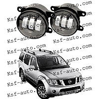 Светодиодные противотуманные фары Nissan Pathfinder III (R51M)