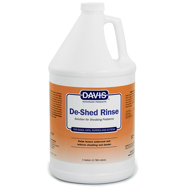 Davis De-Shed Rinse ДЕВІС ПОЛЕГШЕННЯ ЛИНЬКИ ополіскувач для собак і котів, концентрат