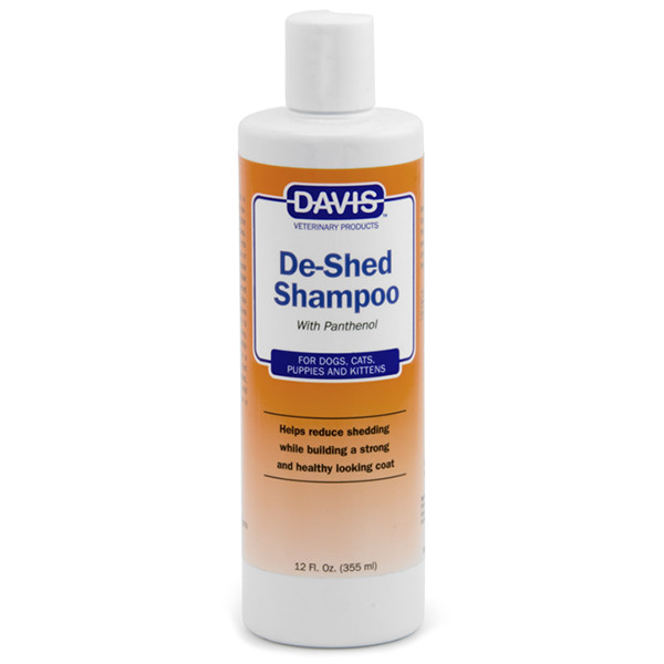 Davis De-Shed Shampoo ДЕВІС ПОЛЕГШЕННЯ ЛИНЬКИ шампунь для собак і котів, концентрат
