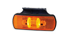 Габарит LED жовтий округлені боки (LD2220)