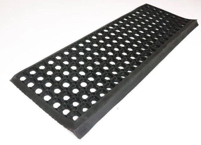 Килимок на сходи гумовий проти ковзання сота 90 х 30см, фото 1