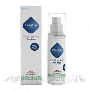 Спрей для догляду за зубами собак | Plaqtiv+ Oral Spray 60 мл
