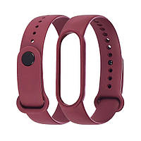 Ремешок силиконовый Anchor для Xiaomi Mi Band 5/ 6 Бронзово-фиолетовый