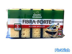 Губка кухонна Fibra Forte 5 шт.