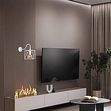 Біле бра 16см (56-WPR103F3-1 WH), фото 3