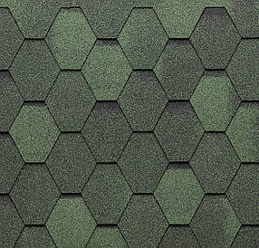 Бітумна черепиця Tegola Premium Mosaik Marine Green
