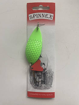 Блесна Spinnex Perch2 21g Fluo green