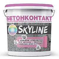 Бетонконтакт адгезионная грунтовка SkyLine 4200 г Розовый