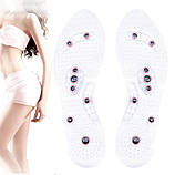 Турмалінові ортопедичні устілки масажні рефлексотерапія, фото 5